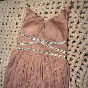Pink formal dress